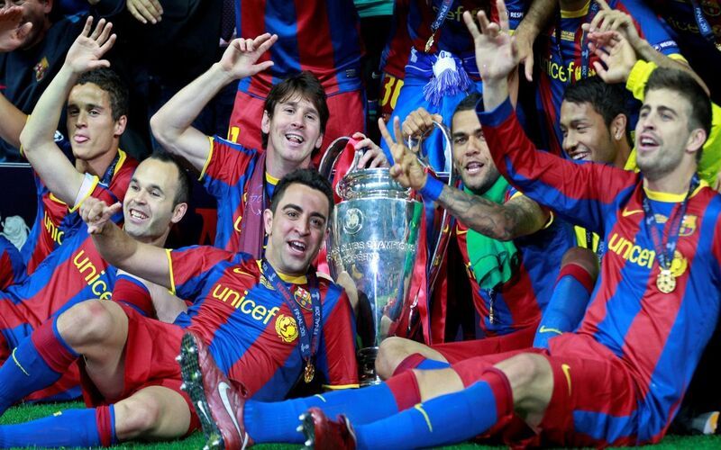 barca ăn 6 năm nào