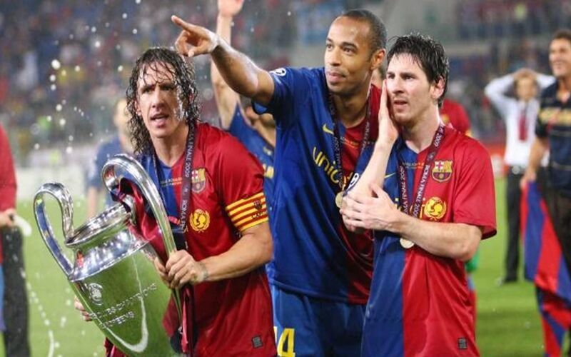 barca ăn 6 năm nào