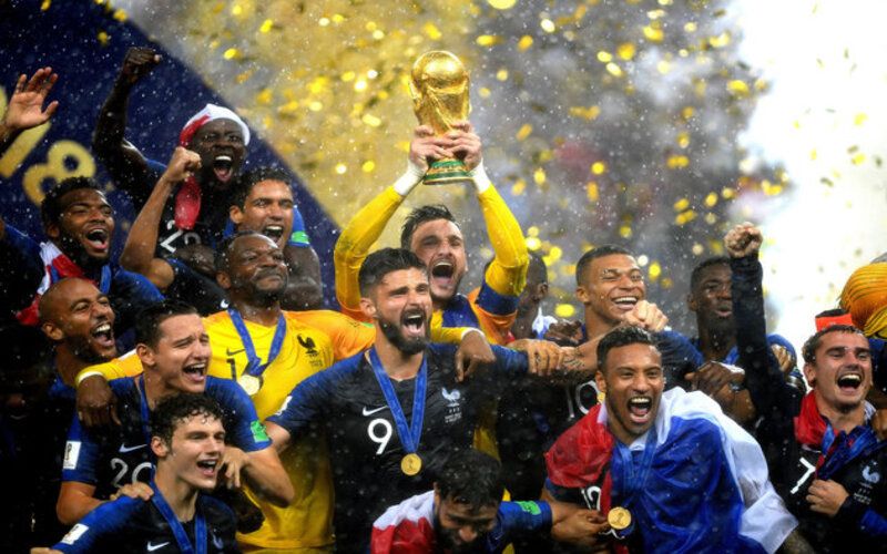 world cup 2018 ai vô địch 