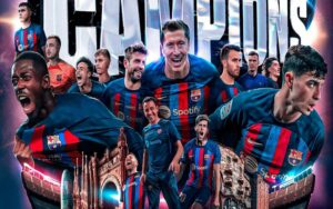 Barca vô địch La Liga